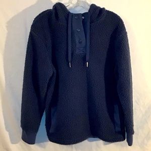 Women’s Koolaburra by UGG, brushed back Sherpa hoodie size S